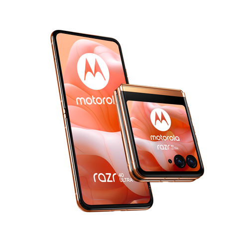 Motorola razr 40 Ultra 17,5 cm (6.9") Две SIM-карты Android 13 5G USB Type-C 8 GB 256 GB 3800 mAh Персик