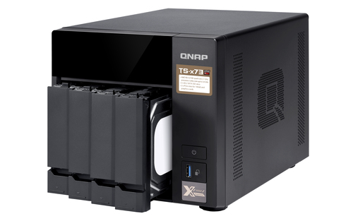 QNAP TS-473-4G NAS Tower AMD Embedded R-Series SoC RX-421ND – image 2