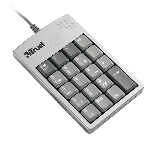 Trust NUMERIC KEYBOARD klaviatuur USB Hall
