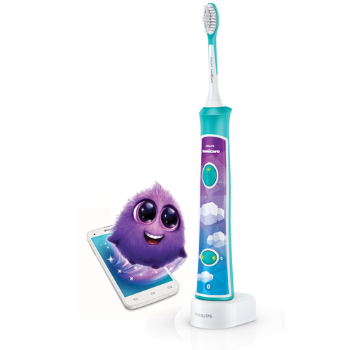Philips Sonicare For Kids HX6321/02 electric toothbrush Child Sonic toothbrush Blue, White – image 2