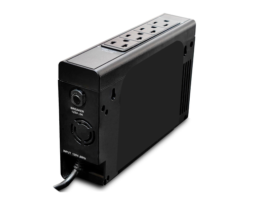 CDP Li504i 500VA/250W UPS 4 Outlets, 1 USB A charger port Compact lithium based UPS 220 Vac – image 2