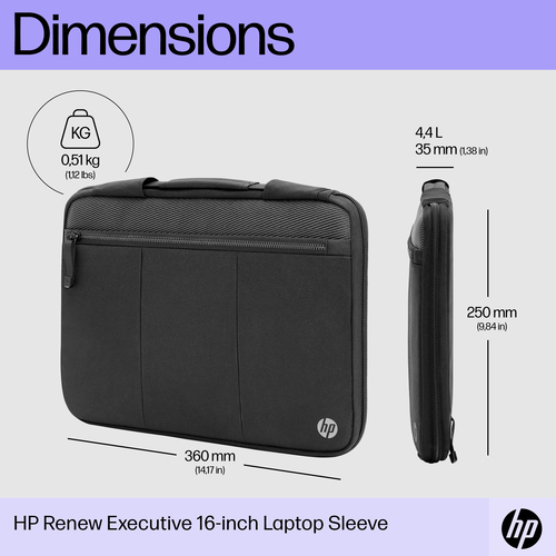 HP Renew Executive 14.1 Laptop Sleeve – image 2
