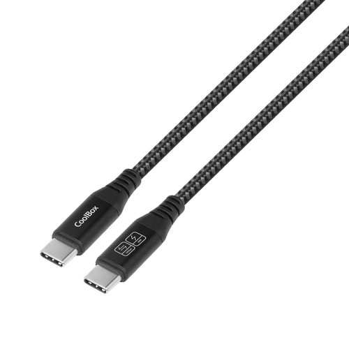 Cable USB-C>USB-C 60W Carga 1. 2M