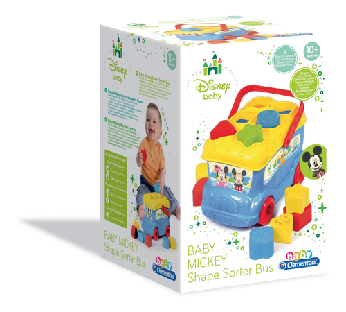 Baby Disney Baby Mikey Mouse autobús con Piezas para Encajar