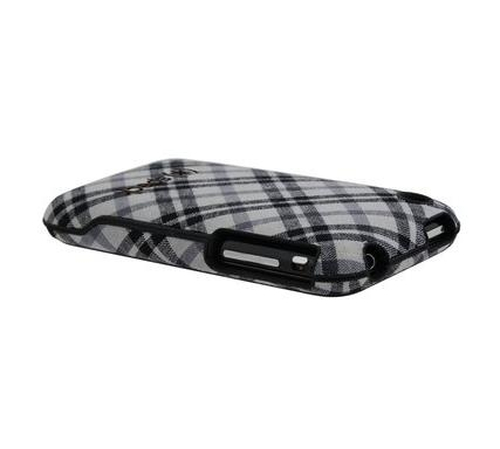 Speck Fitted, Black & White Plaid