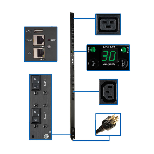 PDU TRIPP-LITE PDUMV30HVNETLX