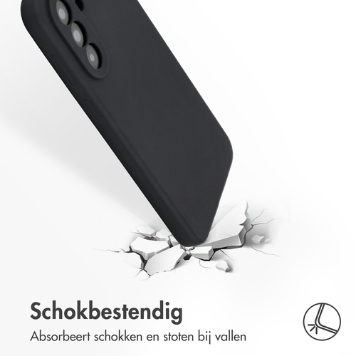 Accezz Liquid Silicone Backcover SH00097344 - Backcover, afbeelding 3