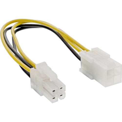Product image: InLine Power Extension internal Mainboard P4 4pin male / female 0.20m