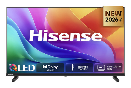 Hisense 32A5S 81,3 cm (32") Full HD Smart TV Wi-Fi Черный 250 cd/m²