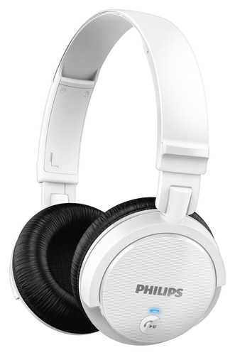 Philips SHB5600WT/10 headphones/headset Wired & Wireless Head-band Bluetooth White