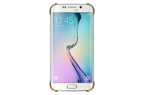 Samsung EF-QG925B mobile phone case Cover Gold, Transparent – image 2