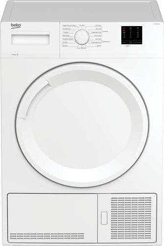 Beko DTKCE80021W 8kg Condenser Tumble Dryer with Sensor Programmes