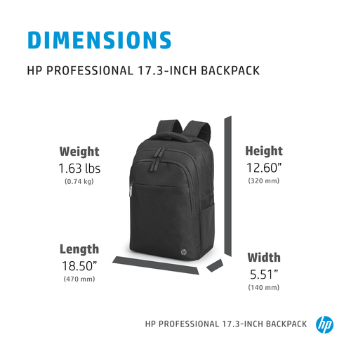 HP Professional 17.3 Laptop Backpack – image 4