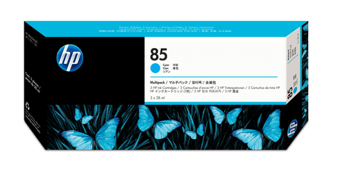 HP 85 ink cartridge 3 pc(s) Original Cyan