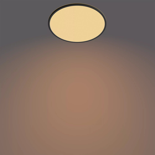 Philips Plafondlamp Superslim Zwart Ø43cm 22w, afbeelding 2