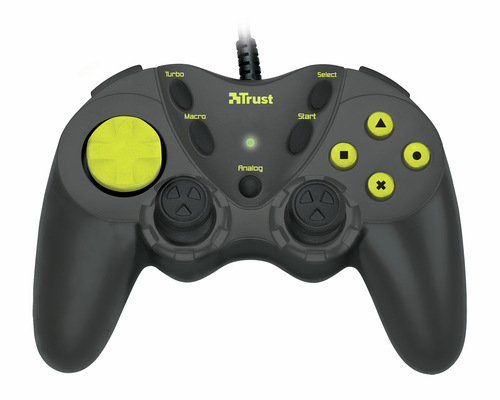 Trust 14801 Gaming Controller Black USB 2.0 Gamepad Analogue PC, Playstation 2 – image 2