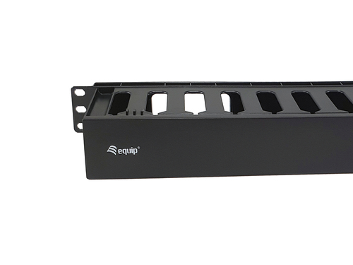 Equip 19" Kabelmanagement Panel abnehmbare Heckplatte zwart, afbeelding 3