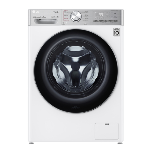 LG F2DV9S8H2E washer dryer Freestanding Front-load White