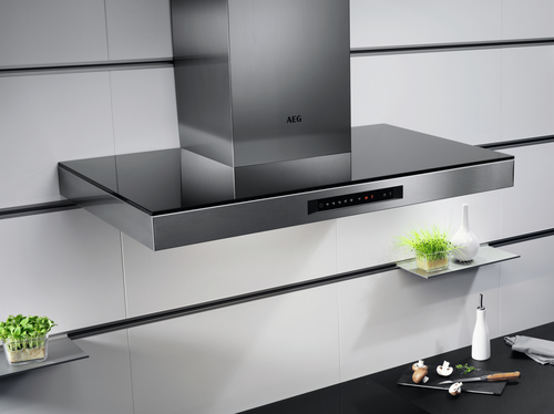 AEG DBK7990HG cooker hood Wall-mounted Stainless steel 801 m³/h – image 7