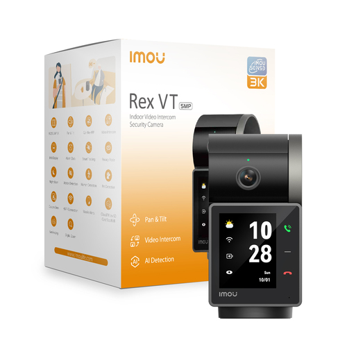 Imou Rex VT Pro IP камера видеонаблюдения Для помещений 2880 x 1620 пикселей Стол