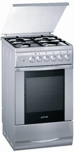 Gorenje K734E cooker Freestanding cooker Electric Gas Stainless steel