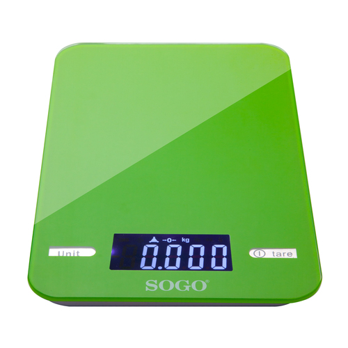 Sogo BAC-SS-3960G kitchen scale Green Countertop Rectangle Electronic kitchen scale – image 4