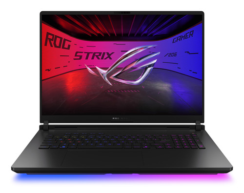 ASUS ROG Strix SCAR 18 G835LXG-DB96 Intel Core Ultra 9 290HX Plus Ноутбук 45,7 cm (18") 4K Ultra HD 32 GB DDR5-SDRAM 1 TB Твердотельный накопитель (SSD) NVIDIA GeForce RTX 5090 Wi-Fi 7 (802.11be) Windows 11 Home Черный