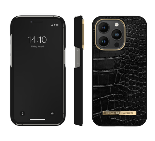iDeal of Sweden Atelier Case iPhone 13P Neo Noir Cro