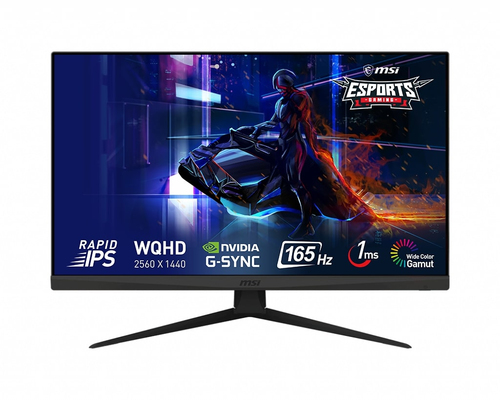 MSI Optix G273QF монитор для ПК 68,6 cm (27") 2560 x 1440 пикселей Quad HD ЖК Черный