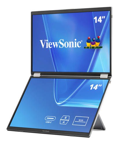 VG1457 - LCD DISPLAY - FLAT - 1920 X 1200 - 14INCH (X2) - 60 HZ REFRESH RATE - 8