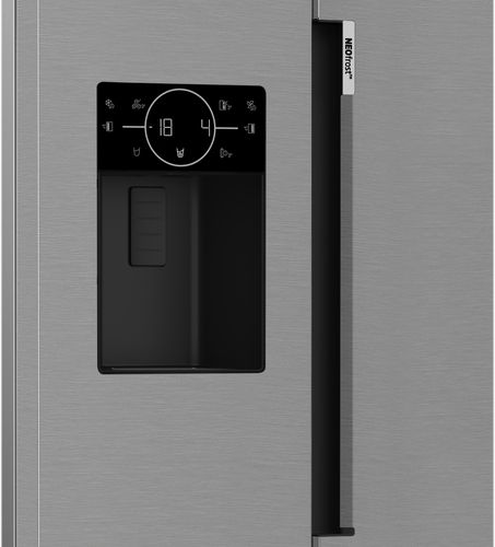 Beko Pro HarvestFresh ASP342VPS American-Style Fridge Freezer - Stainless Steel - image 7