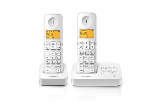 Philips D2052W/77 telephone DECT telephone Caller ID White – image 2