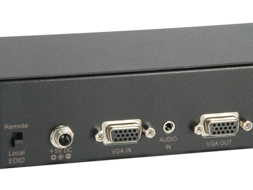LevelOne 4-Port VGA Audio over Cat.5 Transmitter, 300m – image 5