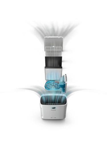 Philips AC2729/50R1 air purifier 30 m² Black, White – image 4
