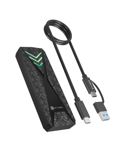 ICY BOX IB-1805ML-CU31 M.2 NVMe SSD Externe behuizing