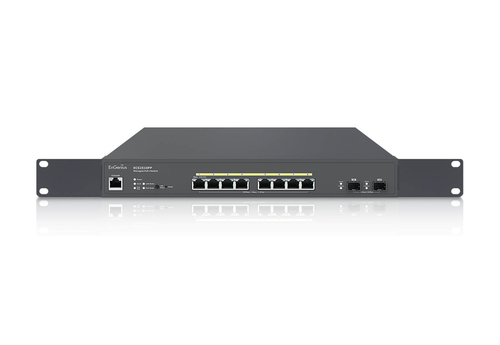 EnGenius ECS2510FP сетевой коммутатор Управляемый L2+ 2.5G Ethernet (100/1000/2500) Питание по Ethernet (PoE) Черный