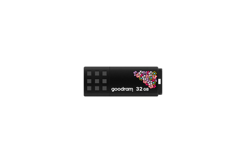 Goodram memory USB UME2 SPRING 32GB USB 2.0 Black – image 1
