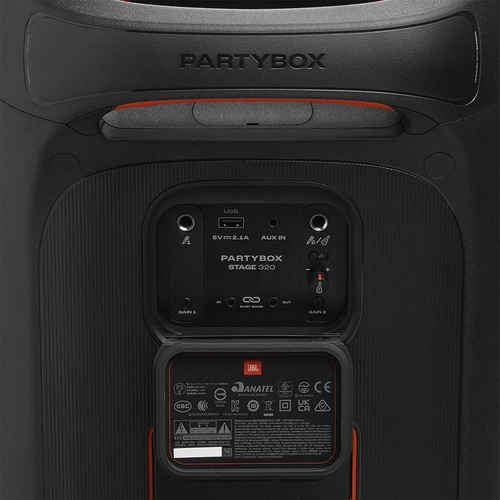 JBL Partybox Stage 320 Zwart, afbeelding 6