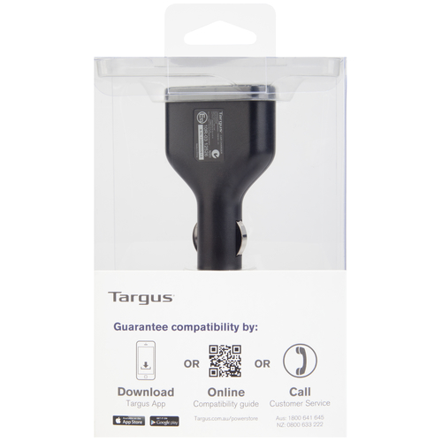 Targus APD046AU mobile device charger Mobile phone, Laptop, Smartphone, Tablet Black Cigar lighter Auto – image 4