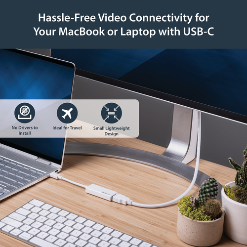 StarTech.com USB-C to HDMI Adapter - White - 4K – image 8