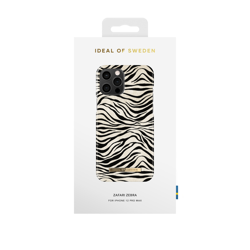 iDeal of Sweden Printed Case iPhone 12 PRO MAX Zafari Zebra