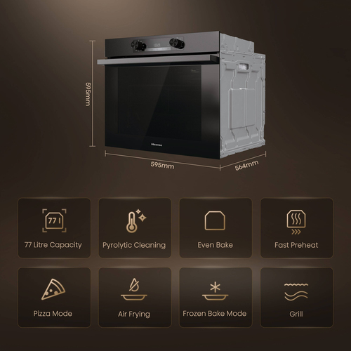 Hisense BI64211PB oven – image 2