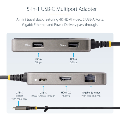 StarTech.com USB-C Multiport Adapter, 4K – image 9