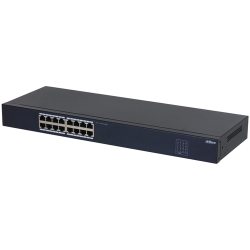 Dahua Technology SF1016 Unmanaged L2 Fast Ethernet (10/100) Black