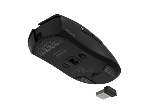 GENESIS Zircon 880 muis Gamen Rechtshandig RF Wireless + Bluetooth + USB Type-C Optisch 12000 DPI, afbeelding 10