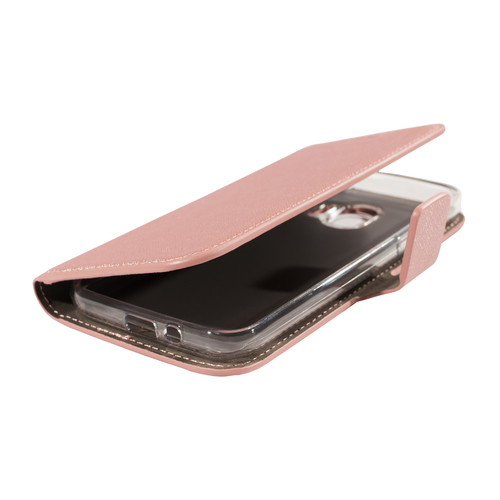 Mobiparts Saffiano Wallet Case Samsung Galaxy J2 Pro (2018) Pink – image 5