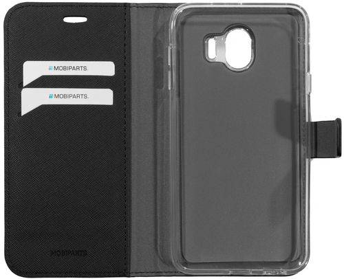 Mobiparts Saffiano Wallet Case Samsung Galaxy J4 (2018) Black – image 4