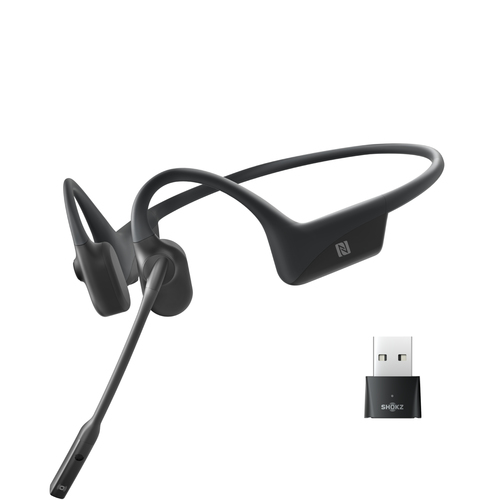 SHOKZ OpenComm UC - Black Гарнитура Беспроводной Заушины Офис/колл-центр Bluetooth Черный