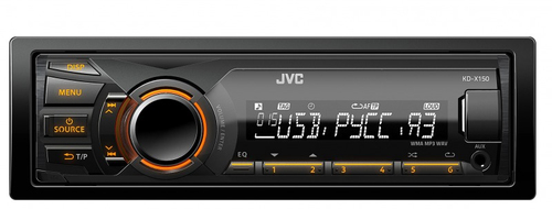JVC KD-X150EE Black