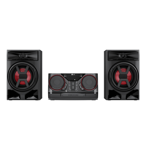 LG CK43N Mini Hi-Fi System 300 Watt in Black Black - image 1